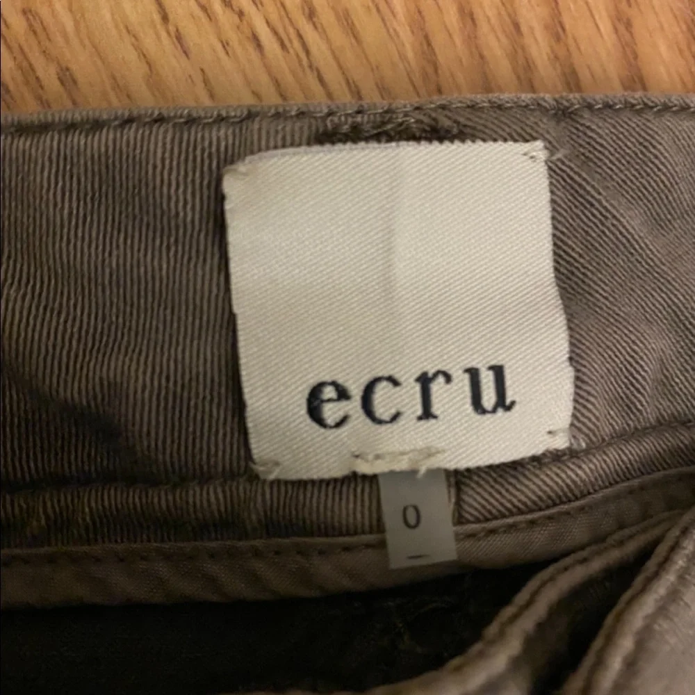 ECRU WOMEN'S CARGO PANTS SIZE 0 - Picture 5 of 6